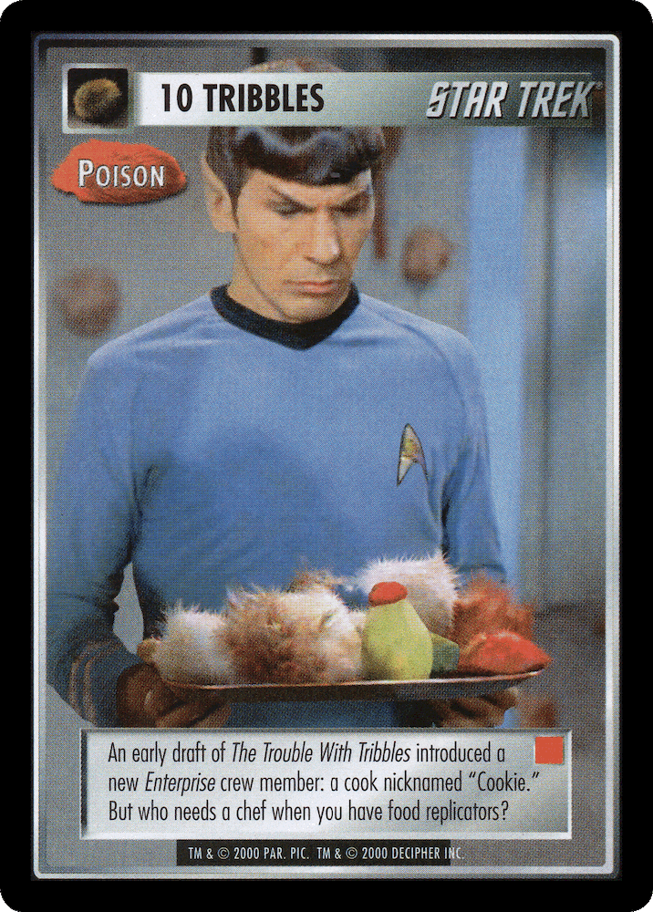 10 Tribbles - Poison (Red)